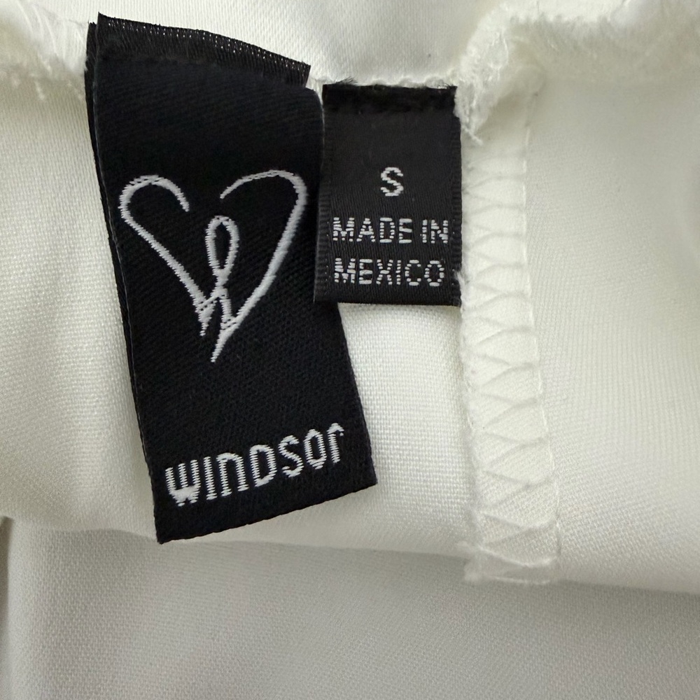 Windsor women’s Size S White High Waisted Dressy Shorts NWOT (A380)✨ - Picture 7 of 8
